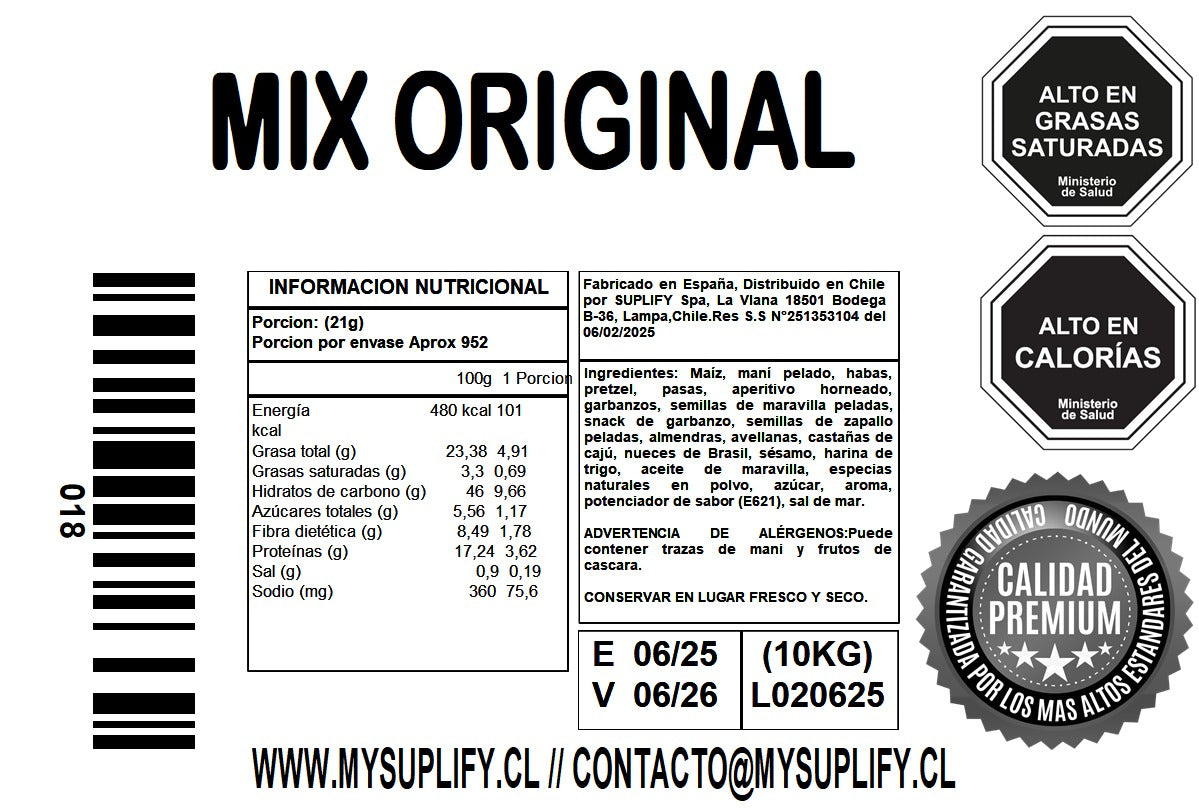 Información Nutricional