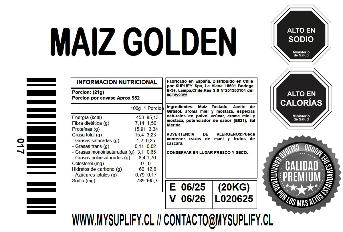 Información Nutricional